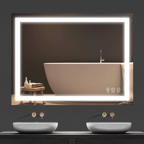 Jinghu Defogging LED Touch Screen Bluetooth Mirror Bathroom Mirror